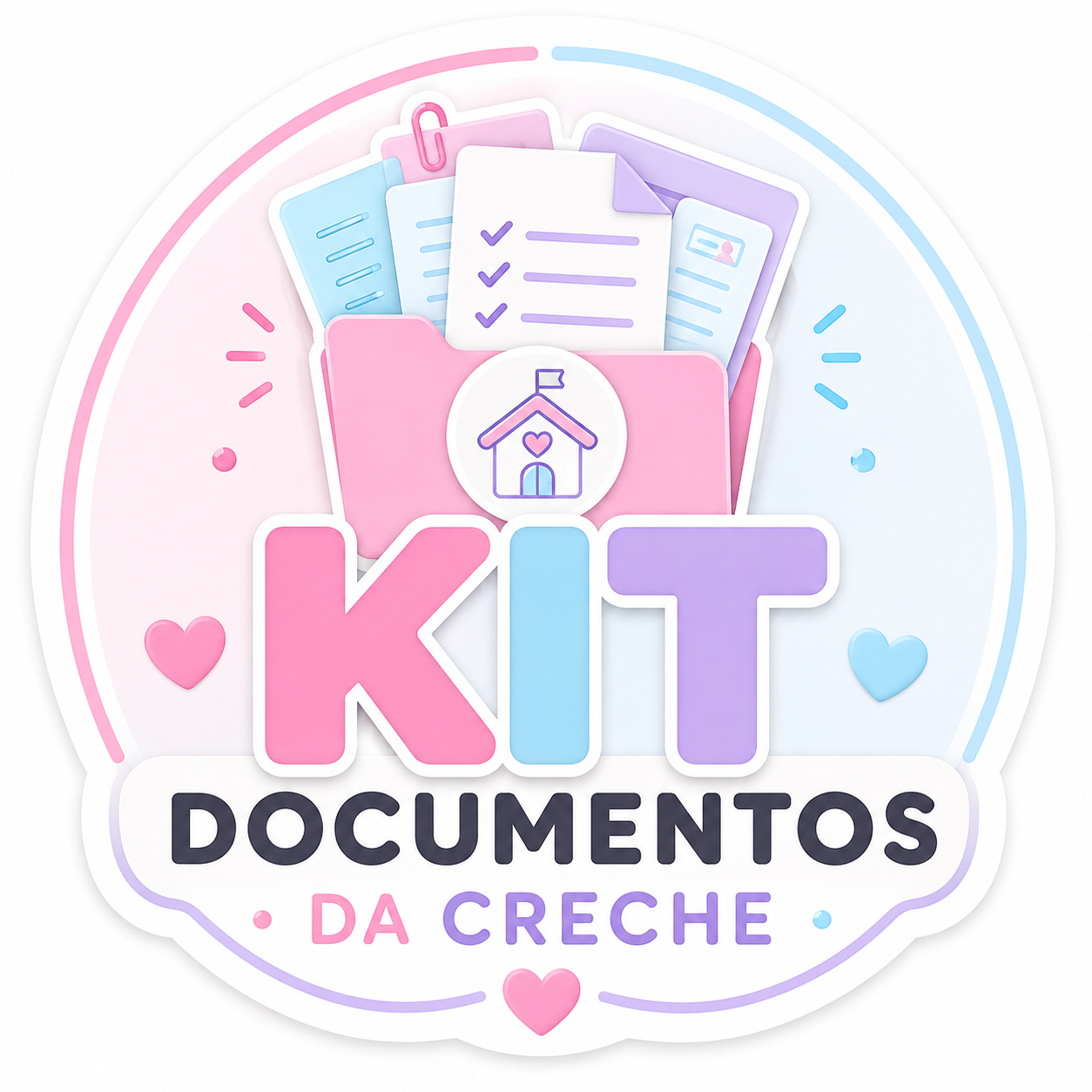 KIT DOCUMENTOS DA CRECHE